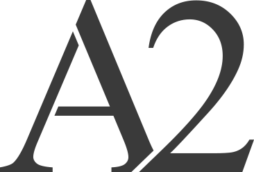 A2 shadow logo